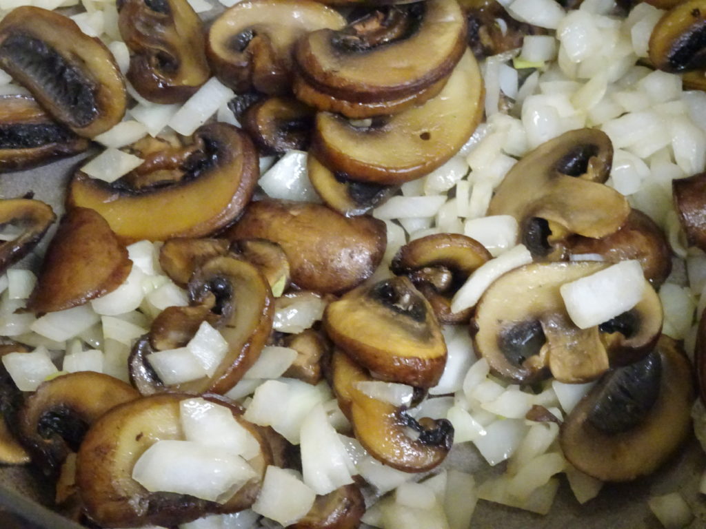 Mushrooms and Onion