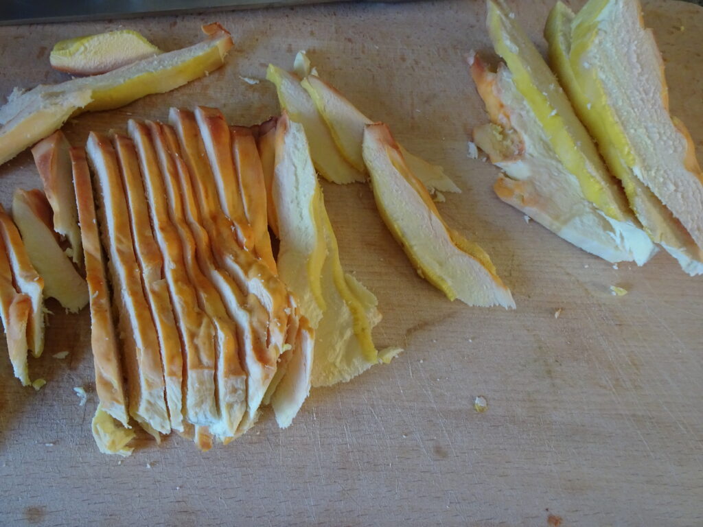 chicken of the woods chopped